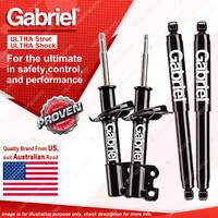 Gabriel Front Rear Ultra Shock Absorbers for Toyota Lexcen VR VS with std susp