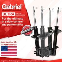 Gabriel Front + Rear Ultra Strut Shocks for Subaru Liberty BD6 BG6 2.2L FWD