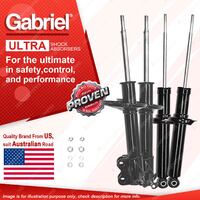 Gabriel Front + Rear Ultra Shock Absorbers for Toyota Paseo EL54 Starlet EP91