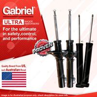 Gabriel Front + Rear Ultra Shock Absorbers for Audi TT 8N excl Quattro