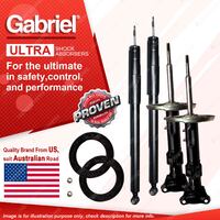 Gabriel Front Rear Ultra Shock Absorbers for Mercedes Benz CLK Class A209 C209