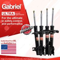 Gabriel Front + Rear Ultra Strut Shocks for Nissan X-Trail T30 2.5L 4WD SUV