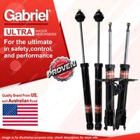 Gabriel Front Rear Ultra Shock Absorbers for Toyota Yaris NCP 90 91 93 130R 131R