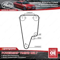 Gates Camshaft Timing Belt for Honda Integra DC2 DC4 1.8L 125KW 140KW 132KW