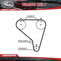 Gates PowerGrip Timing Belt for Suzuki Swift AA 1.3.0L 74KW 08/1985-03/1989