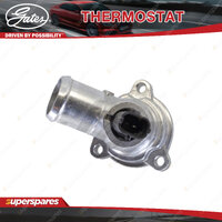 Gates Thermostat + Gaskets & Seals for Holden Barina Spark MJ 1.2L 59KW 63KW