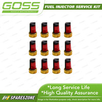 Goss Fuel Injector Repair Kit - Filter Basket Lucas Short Pack 12 OD 6mm