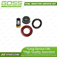 GOSS Fuel Injector Service Kit for Daewoo Kalos T200 1.5L V4 2003-2004