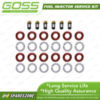 Goss Fuel Injector Service/Repair Kit for Saab 900 B258I 2.5L 1993-1995