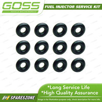 Goss Fuel Injector Repair Kit - Injector Seal K-Jet Pack 12 ID 6mm