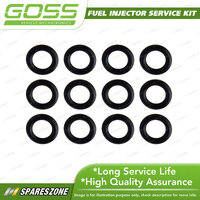 Goss Fuel Injector Repair Kit - Injector Seal Upper Pack 12 ID 7mm