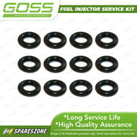 Goss Fuel Injector Repair Kit Injector O-Ring Seal Pack 12 Width 3.65mm