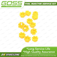 Goss Fuel Injector Service / Repair Kit - Pintle Cap Large Hole Pack 12