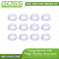 Goss Fuel Injector Service / Repair Kit - Oring Retainer EV6 Bosch Pack 12