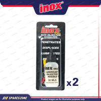 2 x Inox MX5 Plus PTFE Liquid Lubricant Injector Needles 30ML Long-Lasting