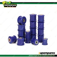 Rear Ironman 4x4 Rubber Suspension with Standard Radius Arm Bushes 839RK 4WD