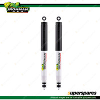 2x Rear Ironman 4x4 Nitro Gas Shock Absorbers Professional 12636GRP 4WD Offroad