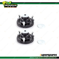 2 Pcs Front Ironman 4x4 Steel Strut Top Mounts ISST005 OEM 4WD Offroad