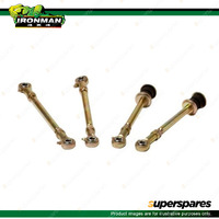 2 Pcs Front Ironman 4x4 Extended Sway Bar Links Adjustable Length SBEXT001