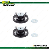 Ironman 4x4 Pair Front Steel Strut Top Mount - ISST083 to Suit Offroad 4WD