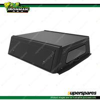 Ironman 4x4 Alu-Cab Explorer Canopy DC Black Smooth Frd AC-C-D-FR12-E-BS