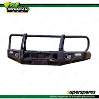 Ironman 4x4 Steel Commercial Winch Bar Bumper Bull Bar Balck BBCD110 Offroad 4WD