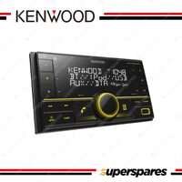 Kenwood Dual Din Sized Digital Media Receiver with Bluetooth 2 Preouts 2.5V