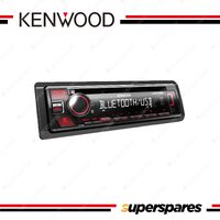 Kenwood CD Receiver with Bluetooth and USB 4.2 HFP 1 Preout 2.5V KDC-BT560U