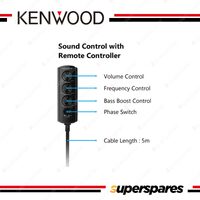 Kenwood Spare Tire Powered Subwoofer Dimensions 360x147x360mm KSC-PSW10ST