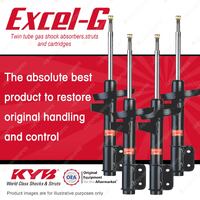 Front + Rear KYB Excel-G Strut Shock Absorbers for Toyota Caldina ST195R ST215R