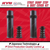 2x Rear Strut Bump Stops + Dust Covers Kit for Citroen C4 B7 FWD Coupe Hatchback