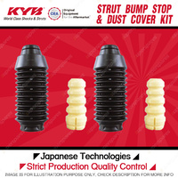 2x Front KYB Strut Bump Stop + Dust Cover Kits for Renault Kangoo X61 1.5L 1.6L