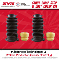 2x Front KYB Strut Bump Stop + Dust Cover Kit for Alfa Romeo Mito 955 1.4 I4 FWD