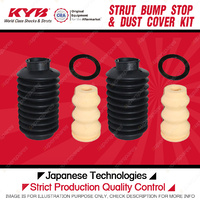 2x Front KYB Bump Stops + Dust Covers for Ford Laser KA KB KC KE Meteor GA GB GC