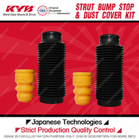 2x Rear KYB Strut Bump Stops + Dust Covers Kit for Hyundai Lantra J2 J3 FWD