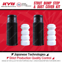 2x Rear KYB Strut Bump Stops + Dust Covers Kit for Fiat Punto 188 Hatchback