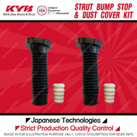 2x KYB Rear Strut Bump Stop + Dust Cover Kit for Lexus ES300 MCV30R V6 FWD Sedan