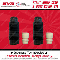 2x KYB Front Strut Bump Stop + Dust Cover Kit for Hyundai i20 PB FWD Hatchback