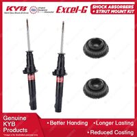 Pair Front KYB Shock Absorbers Strut Mount Kit for Alfa Romeo 147 GT 937 156 932