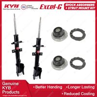 Rear KYB Shock Absorbers Strut Mount Kit for Alfa Romeo 147 937 Hatchback 01-11