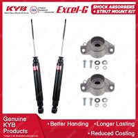 2 Rear KYB Shock Absorbers Strut Mount Kit for Audi Q5 8R TDI TFSI Quattro 09-12