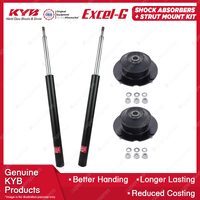 2x Front KYB Shock Absorbers Strut Mount Kit for BMW 520i E34 M50B20 Sedan 90-96