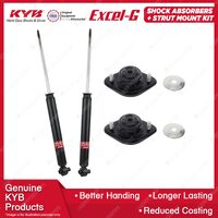 2 Rear KYB Shock Absorbers Strut Mount Kit for BMW Z3 E36 Roadster Convertible