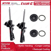 2x Front KYB Shock Absorbers Strut Mount Kit for Ford Cougar SW LCBA Coupe 99-01