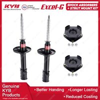 2 Rear KYB Shock Absorbers Strut Mount Kit for Ford Probe ST SU SV Telstar AX AY