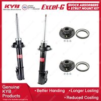 2 Front KYB Shock Absorbers Strut Mount Kit for Holden Apollo JM JP Sedan 93-96