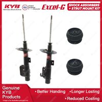 2 Front KYB Shock Absorbers Strut Mount Kit for Holden Calais Commodore VE 06-13