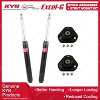 2 Front KYB Shock Absorbers + Strut Top Mount Kit for Holden Apollo JK JL 89-93