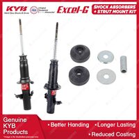 Front KYB Shock Absorbers Strut Mount Kit for Honda Prelude BA4 BA5 Coupe 87-91