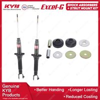 Pair Rear KYB Shock Absorbers Strut Top Mount Kit for Honda Legend KA3 KA4 88-91